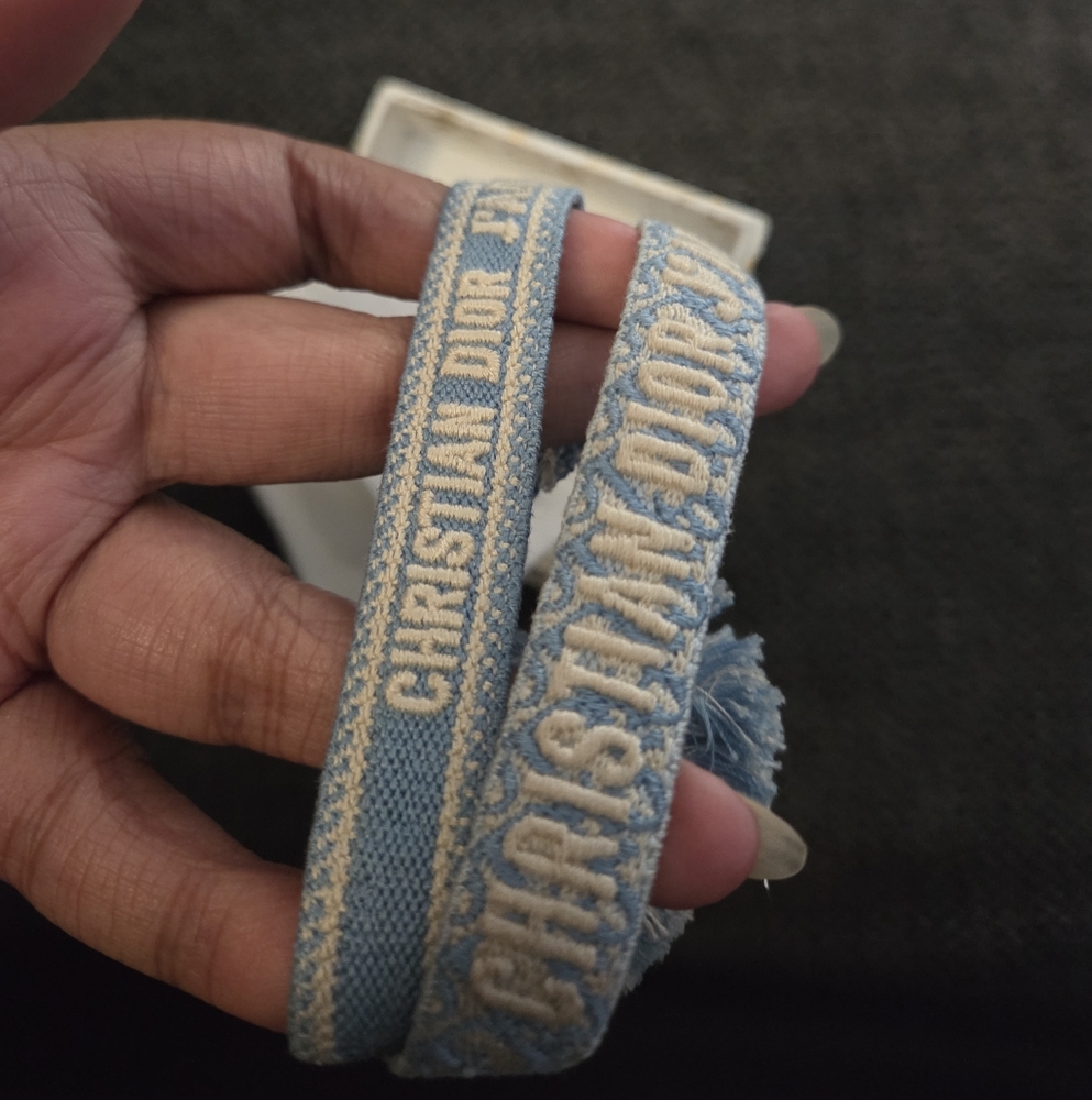 Christian Dior J'Adior Sailcloth Bracelet